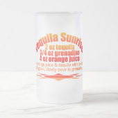 Tequila-Sonnenaufgang-Tasse - wählen Sie Art u. Mattglas Bierglas (Mittel)