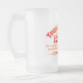 Tequila-Sonnenaufgang-Tasse - wählen Sie Art u. Mattglas Bierglas (Links)