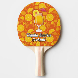 Tequila-Sonnenaufgang Tischtennis Schläger