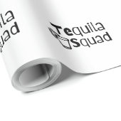 Tequila Squad  Geschenkpapier (Rolleneckpunkt)
