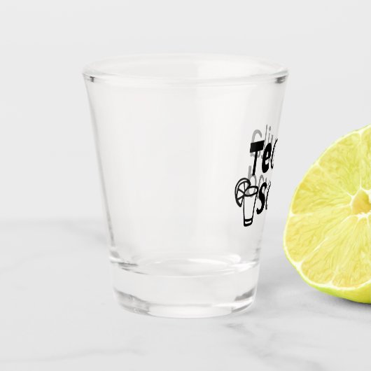 Tequila Squad  Schnapsglas (Links)