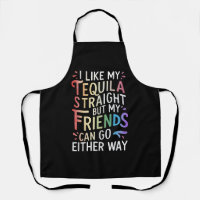 Tequila Straight Friends gehen entweder zu Funny L