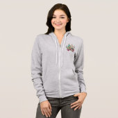 Tequila Sugar Skull Hoodie (Vorne ganz)