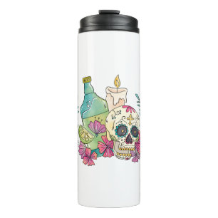 Tequila Sugar Skull Thermosbecher
