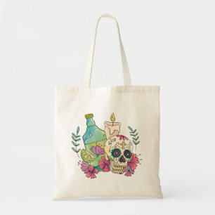 Tequila Sugar Skull Tragetasche