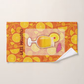 Tequila Sunrise Badhandtuch Set (Handtuch)