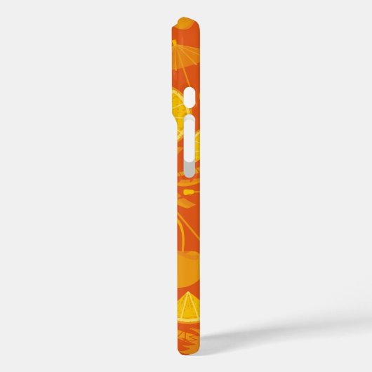Tequila Sunrise Case-Mate iPhone Hülle (Rückseite / Links)