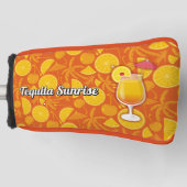 Tequila Sunrise Cocktail Golf Headcover (Vorderseite)