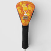 Tequila Sunrise Cocktail Golf Headcover (Vorderseite)