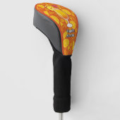 Tequila Sunrise Cocktail Golf Headcover (angewinkelt)