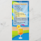 Tequila Sunrise Cocktail Rezept (Vorderseite)