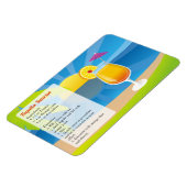 Tequila Sunrise Cocktail Rezept Magnet (Linke Seite)