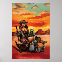 "Tequila Sunrise" Cooles Vintages Pinup
