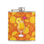 Tequila Sunrise Flachmann (Vorderseite)