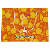 Tequila Sunrise Große Geschenktüte (Vorderseite)