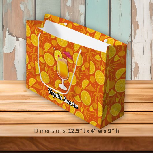 Tequila Sunrise Große Geschenktüte
