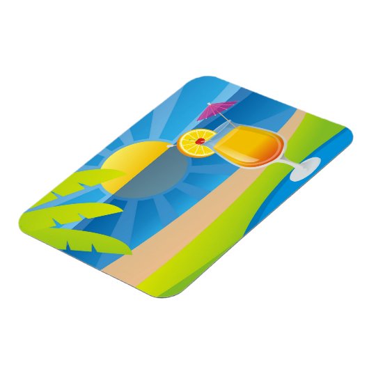 Tequila Sunrise Magnet (Linke Seite)