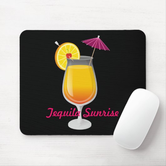 Tequila Sunrise Mousepad (Mit Mouse)