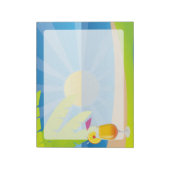 Tequila Sunrise Notizblock (Rotiert)