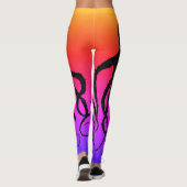 Tequila Sunrise Octopus - Leggings (Rückseite)