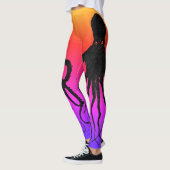 Tequila Sunrise Octopus - Leggings (Links)