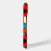 Tequila Sunrise Ombre Geometric Abstrakt Art Case-Mate iPhone Hülle (Rückseite / Rechts)