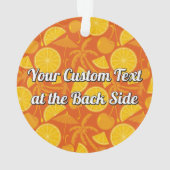 Tequila Sunrise Ornament (Rückseite)