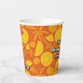 Tequila Sunrise Paper Cups Pappbecher (Links)