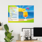 Tequila Sunrise Poster (Heimbüro)