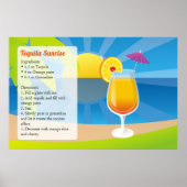 Tequila Sunrise Poster (Vorne)