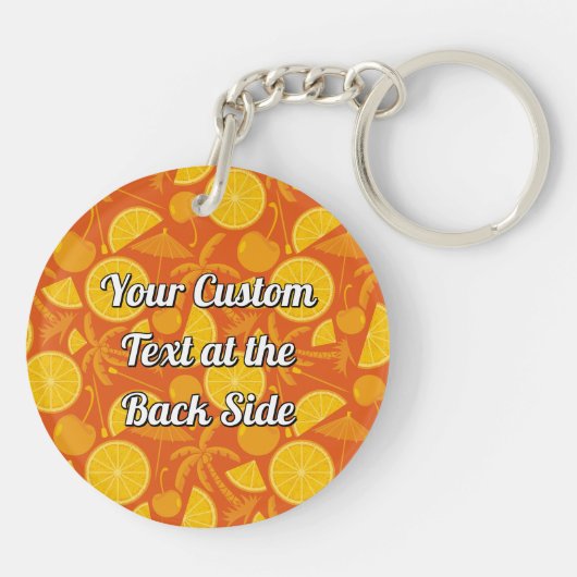 Tequila Sunrise Schlüsselanhänger (Rückseite)