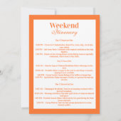 Tequila Sunrise Sunset Cocktail Bachelorette Party Einladung (Rückseite)