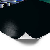 'Tequila Sunset'-Glossy-Poster Poster (Ecke)