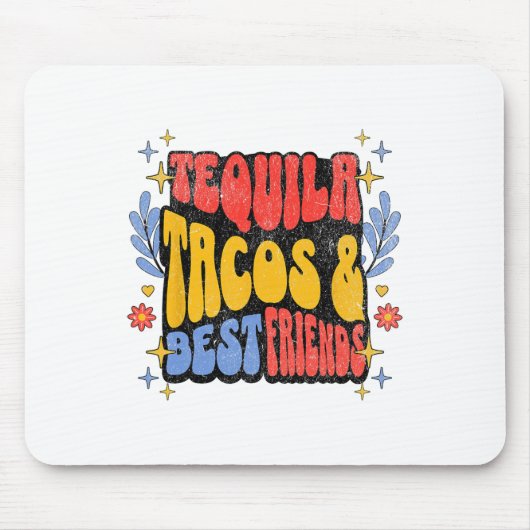 Tequila Tacos Highlights Mousepad (Vorne)