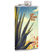 Tequila Time (anpassbar) Flachmann (Rechts)