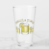 Tequila Time Limon Margarita Cocktail Mixed Drink Glas (Vorderseite)