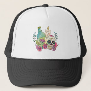 Tequila Totenkopf Truckerkappe