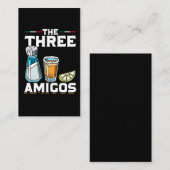 Tequila Trinken Spaß Salz Limoner Spaß Alkohol Wit Visitenkarte (Vorne/Hinten)