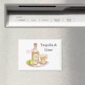Tequila und Limette Magnet (In Situ (Geschirrspüler))