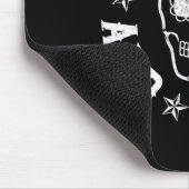 Tequila und Tacos Cinco De Mayo Mexikanisches Esse Mousepad (Ecke)