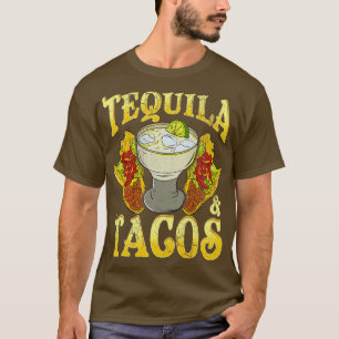 Tequila und Tacos Mexikanisch T-Shirt