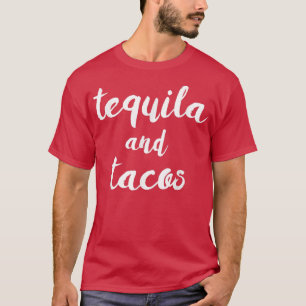 Tequila und Tacos Vegan Vegetarier T-Shirt