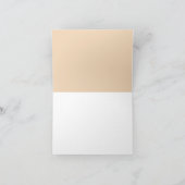 Tequila Watercolor Abstract Dankeskarte (Innenseite)