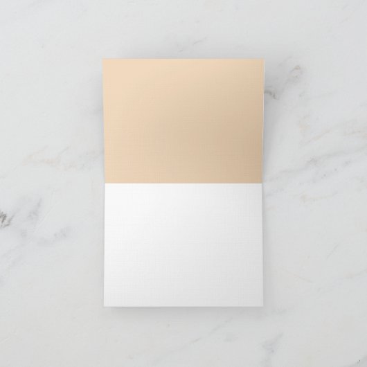 Tequila Watercolor Abstract Dankeskarte (Innenseite)