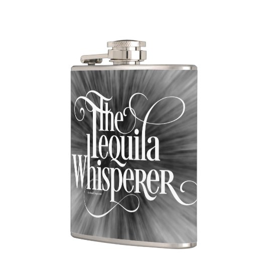 Tequila Whisperer Flasche Flachmann (Links)