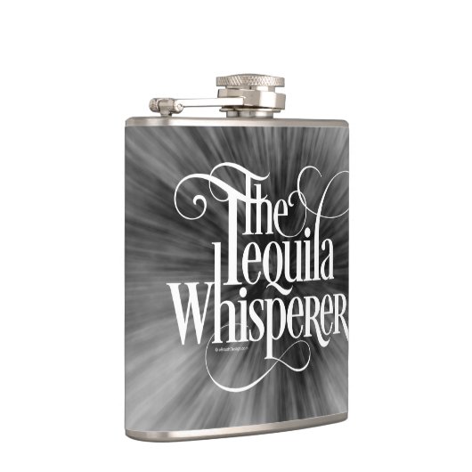 Tequila Whisperer Flasche Flachmann (Rechts)
