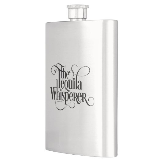 Tequila Whisperer Flasche Flachmann (Links)