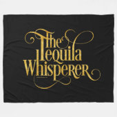 Tequila Whisperer Fleece Blanket (Vorderseite (Horizontal))