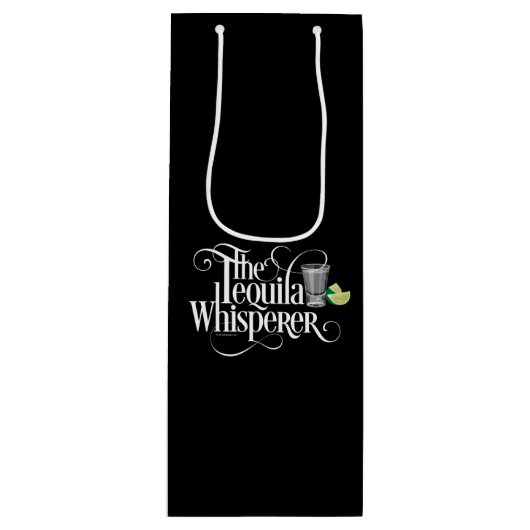 Tequila Whisperer Weinbeutel Geschenktüte Für Weinflaschen (Vorderseite)