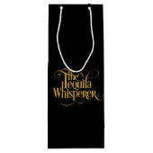Tequila Whisperer Weinbeutel Geschenktüte Für Weinflaschen (Rückseite)